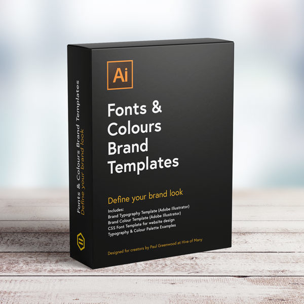 Fonts & Colours Brand Templates