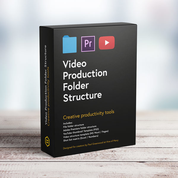 Video Production Folder Structure