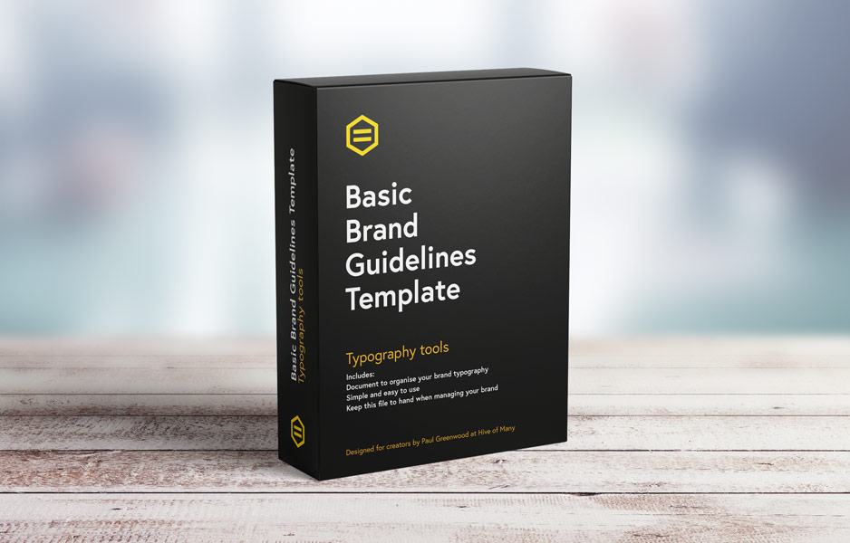 Basic Brand Guidelines Template