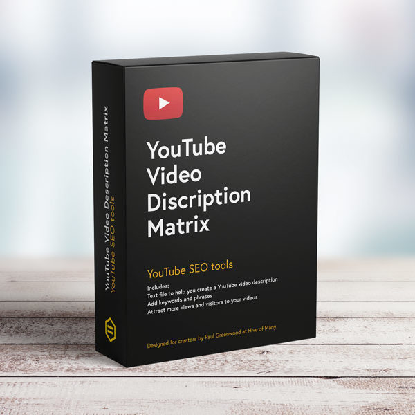 YouTube Video Description Matrix
