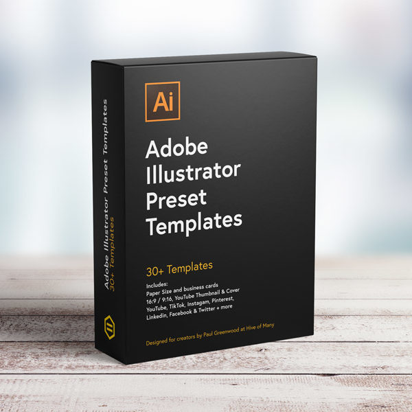 Adobe Illustrator Preset Templates